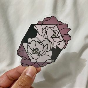 Peony Sticker